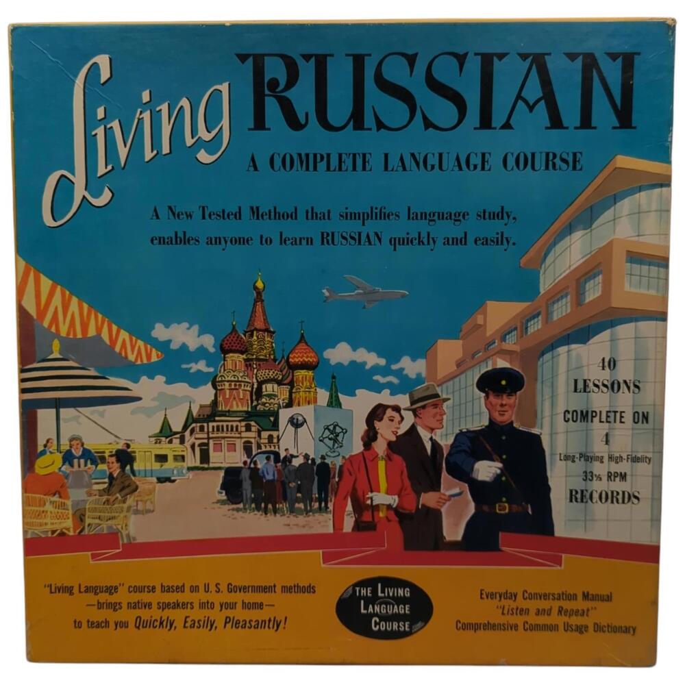 Living Russian:‎ A Complete Language Course on Vinyl Living Languages Complete